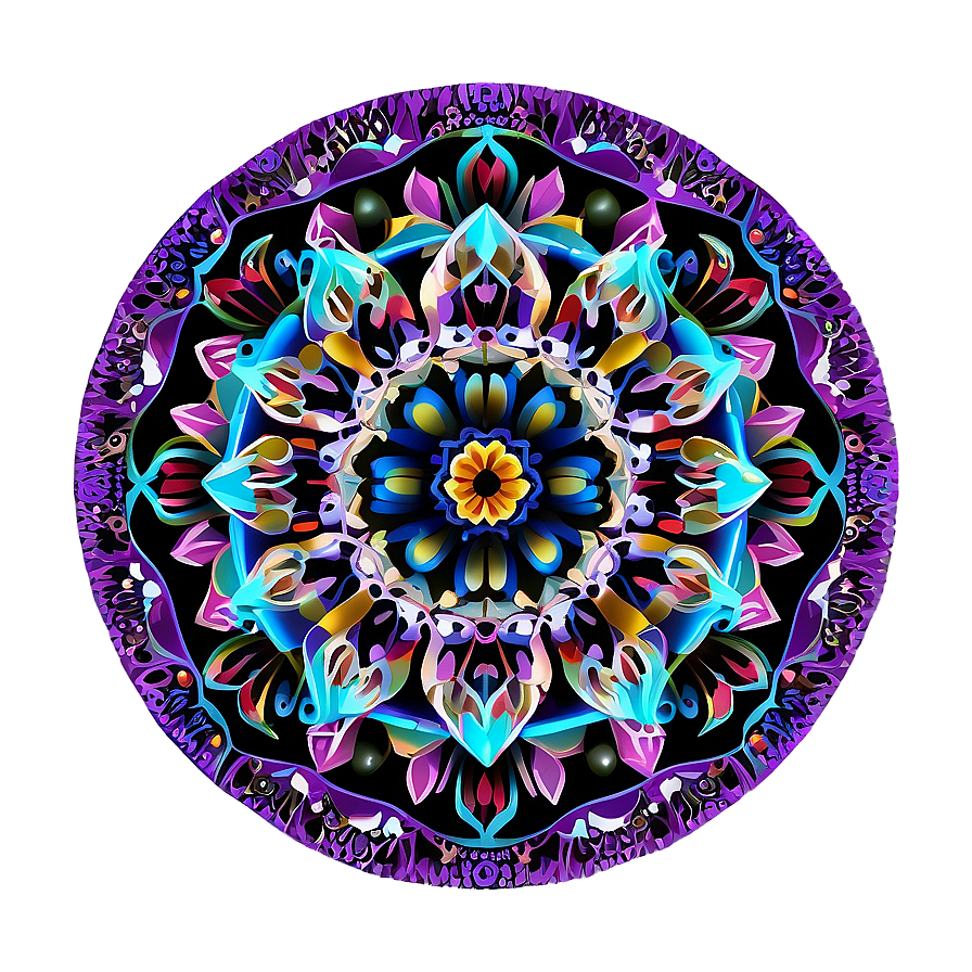 Intricate Mandala Design Png 83