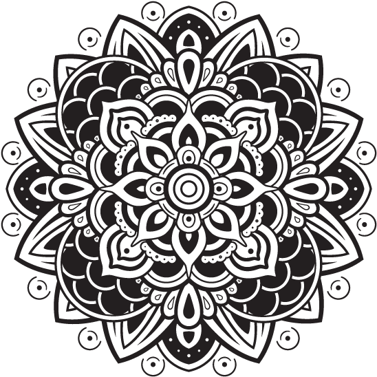 Intricate Mehndi Design Pattern