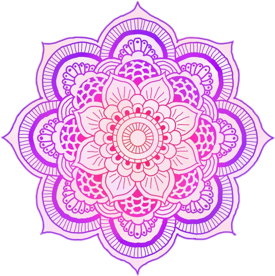 Intricate Purple Mandala Design