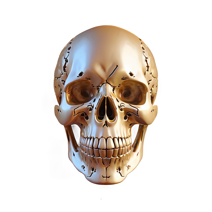 Intricate Skull Design Png A