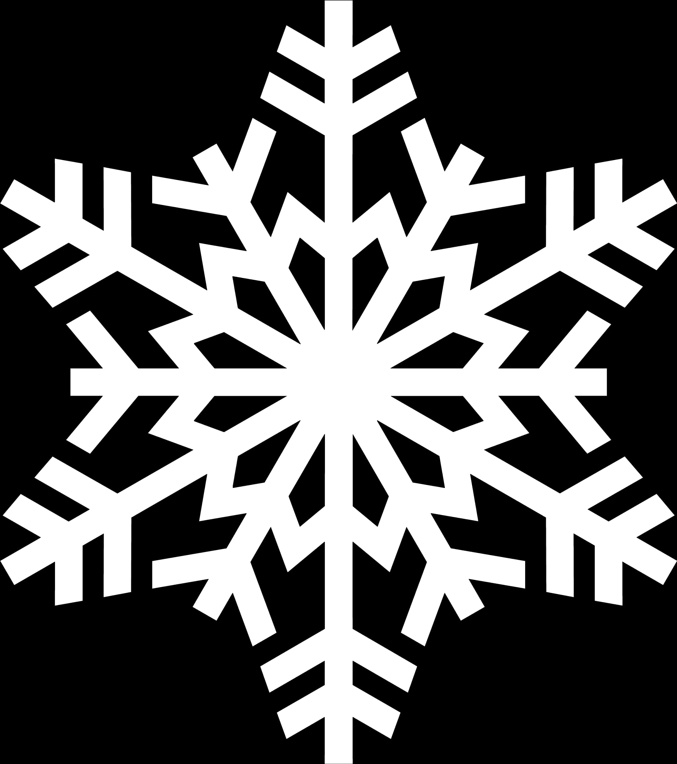 Intricate Snowflake Design