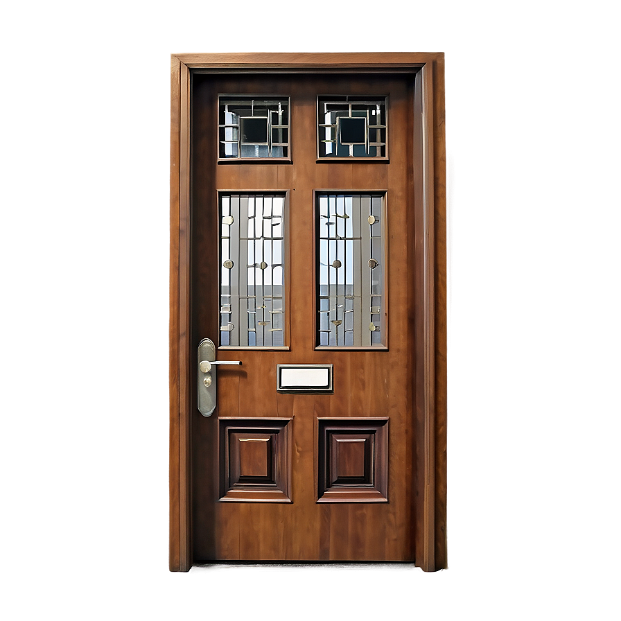 Intricate Wooden Door Png Lay