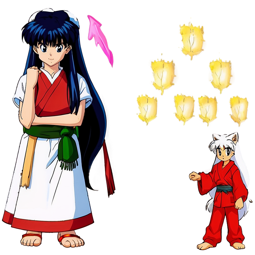 Inuyasha and Kagome PNG 53 PNG with transparent background