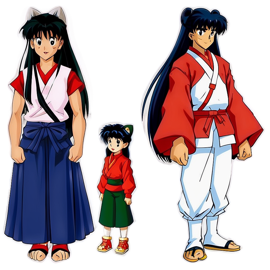 Inuyasha and Kagome PNG 95 PNG with transparent background