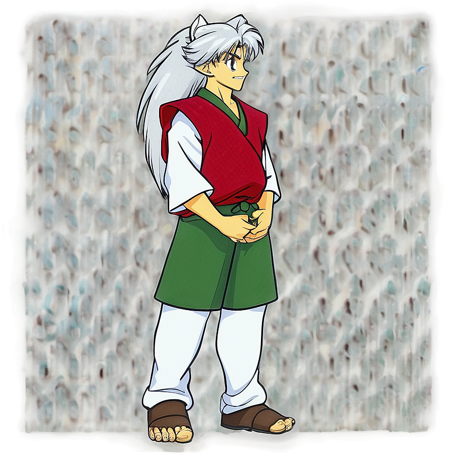 Inuyasha Character Art PNG 72 PNG with transparent background