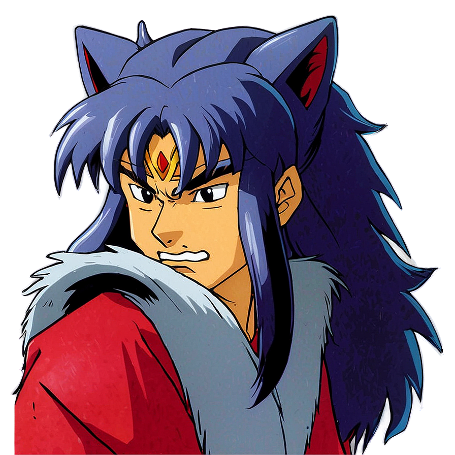 Inuyasha Koga Wolf Demon PNG 06232024 PNG with transparent background