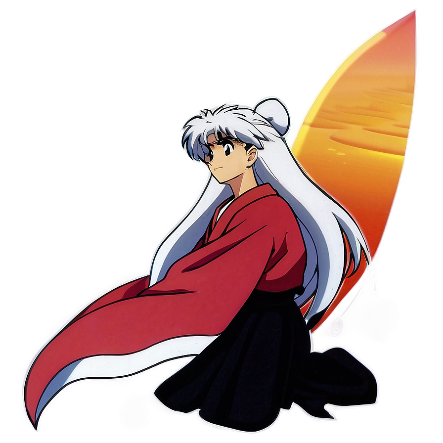 Inuyasha Sunset Embrace Png 5