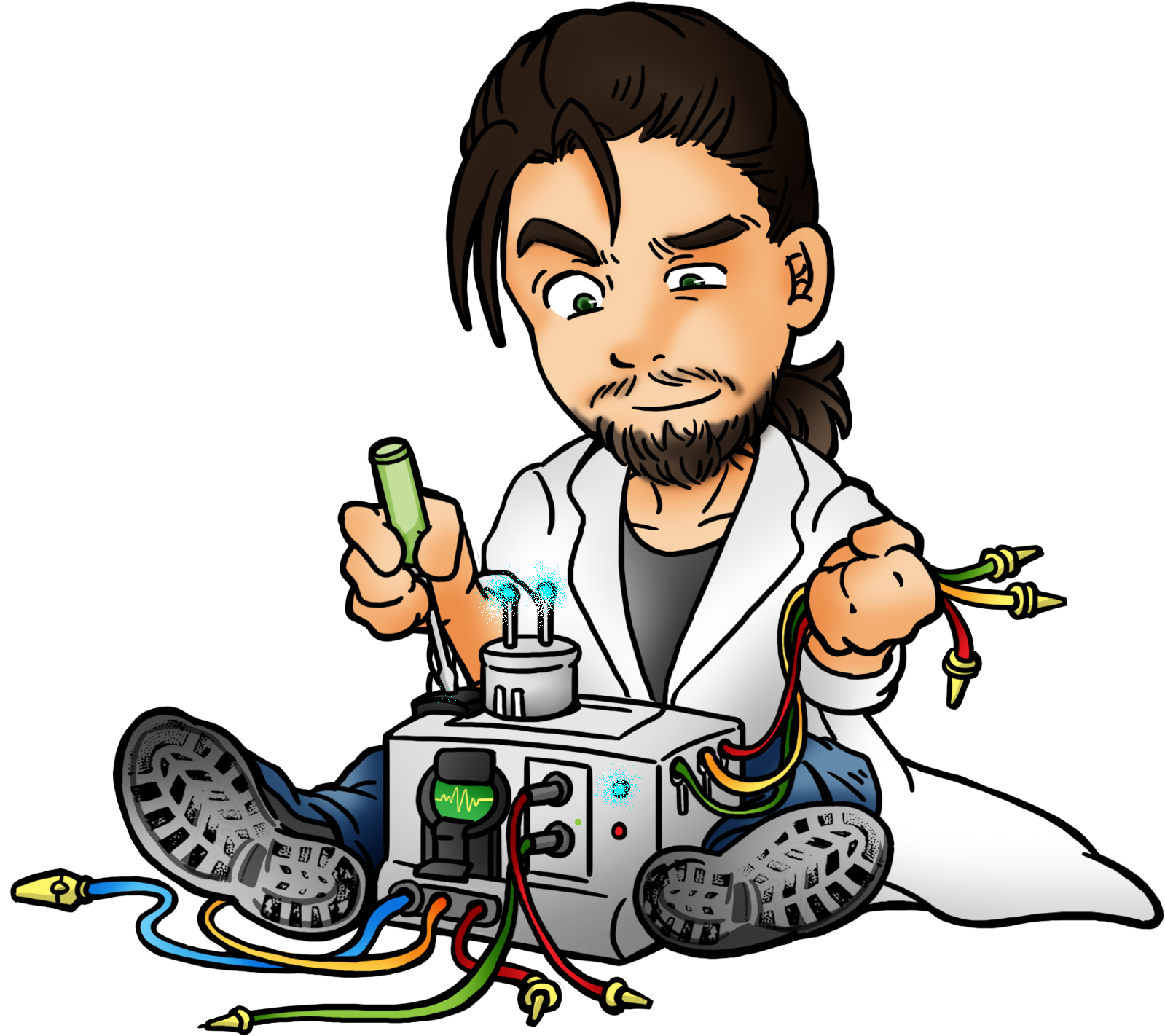 Transparent Mad Scientist Png - Mad Scientist Cartoon Png, Png Download PNG with transparent background