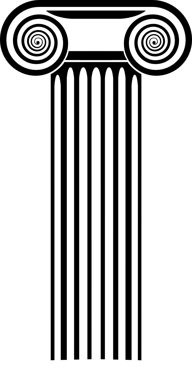 Ionic Columns Clip Art, HD Png Download PNG with transparent background