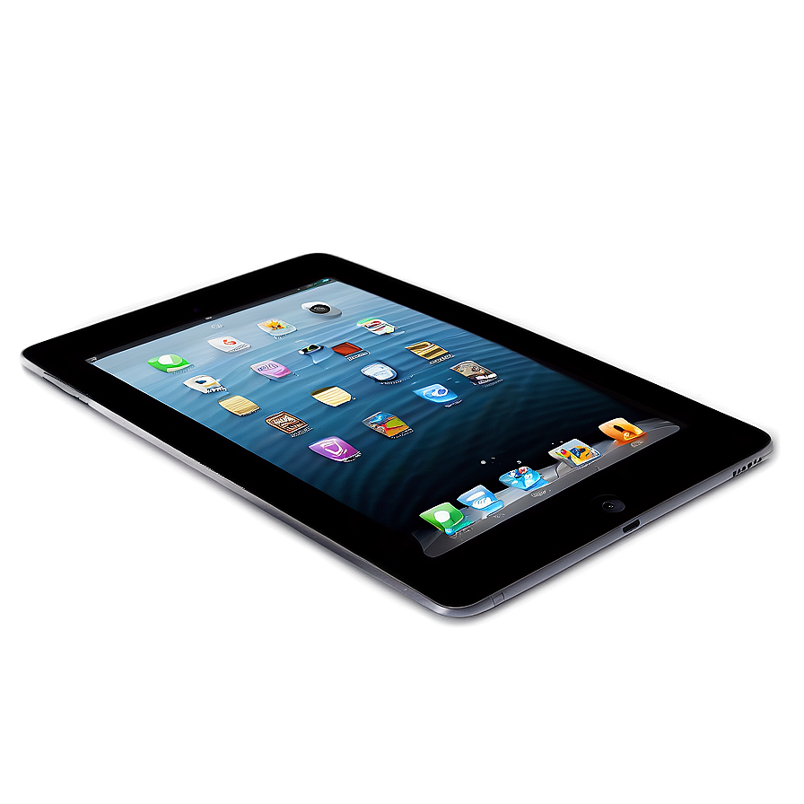 Ipad Mini On Desk Png 06242024