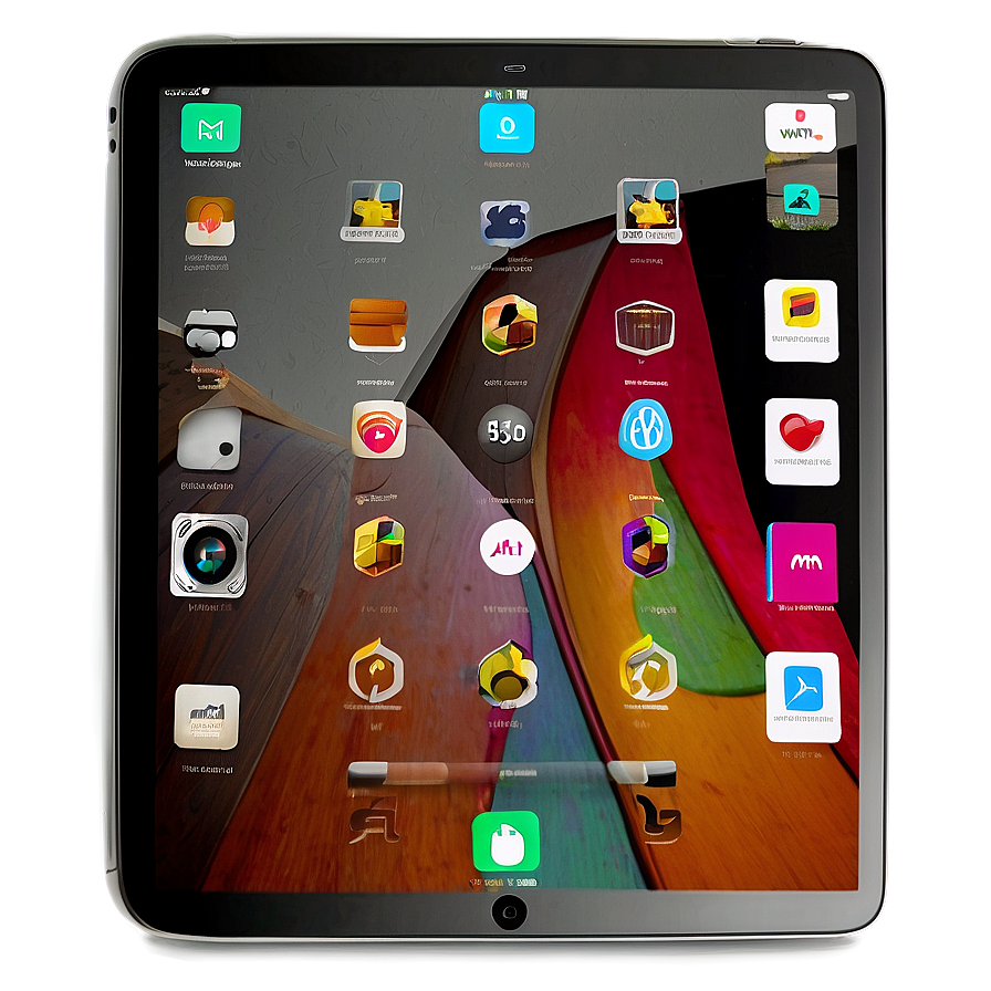 Ipad With App Screen Mockup Png 48