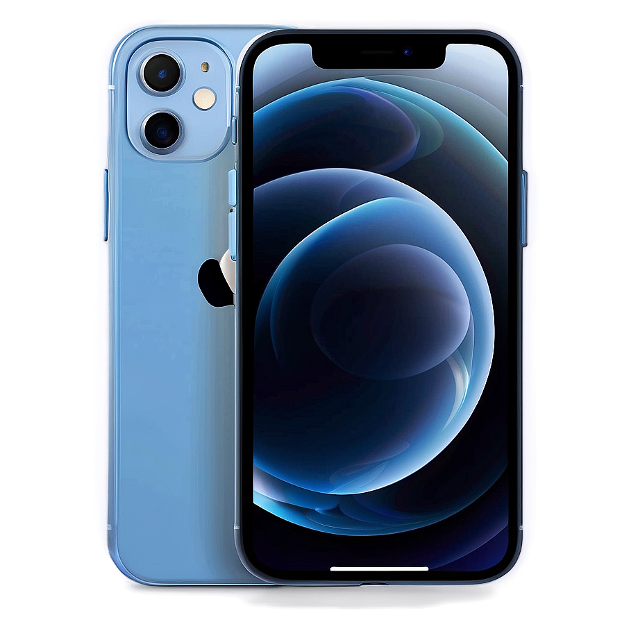 iPhone 12 Blue PNG 97 PNG with transparent background