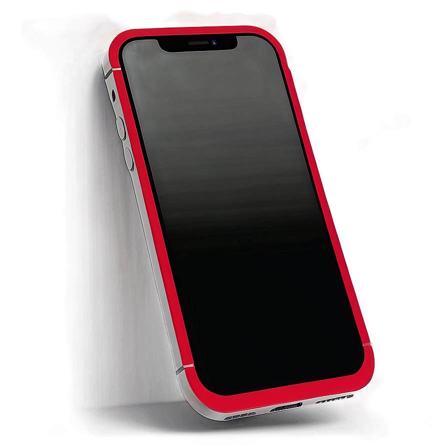 iPhone 12 Red PNG gbw PNG with transparent background