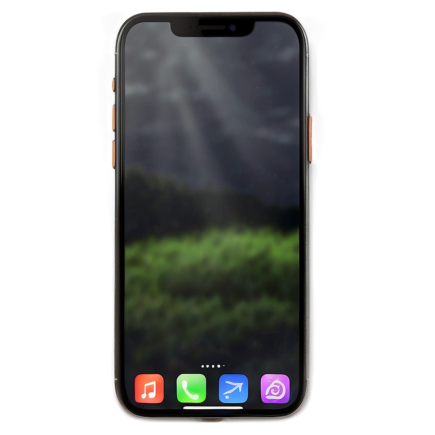 Iphone 13 Front View Template Png 43