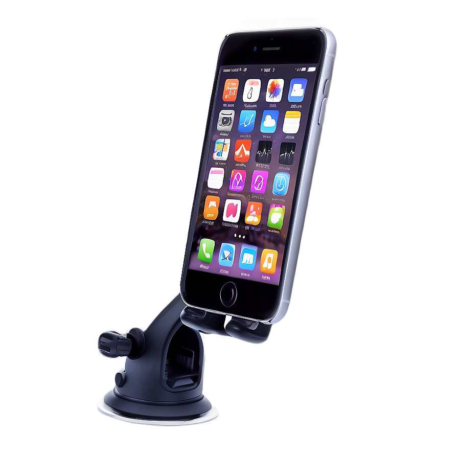 Iphone In Car Mount Holder Png Nxb20