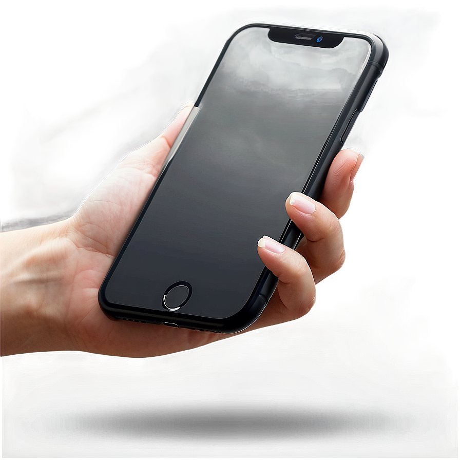 Iphone In Hand Mockup Png 58