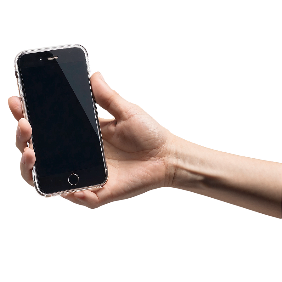 Iphone In Hand Png Tpg12