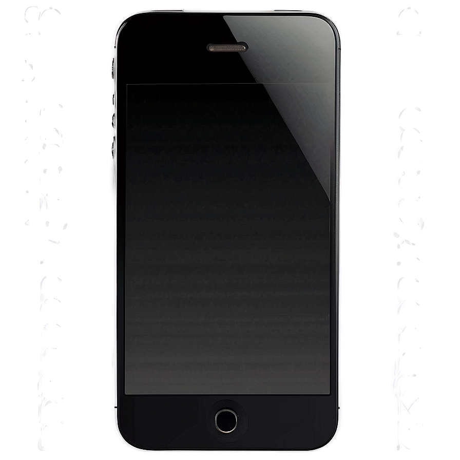 Iphone Screen Black Png 3