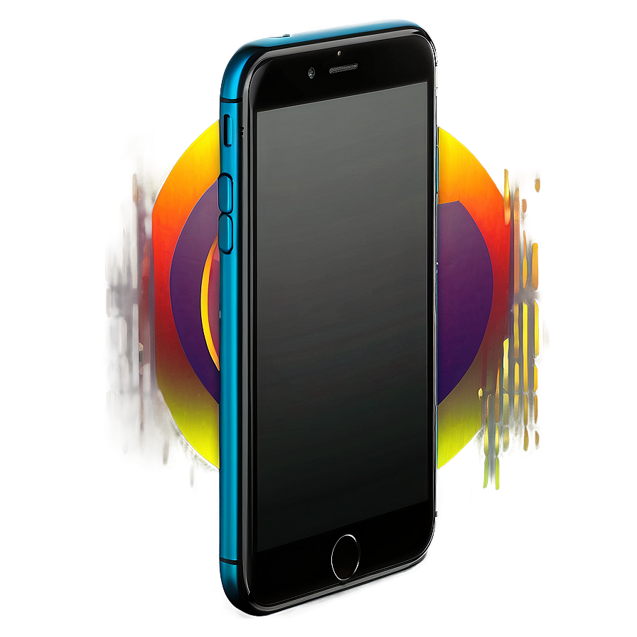 Iphone With Background Mockup Png Dwc53