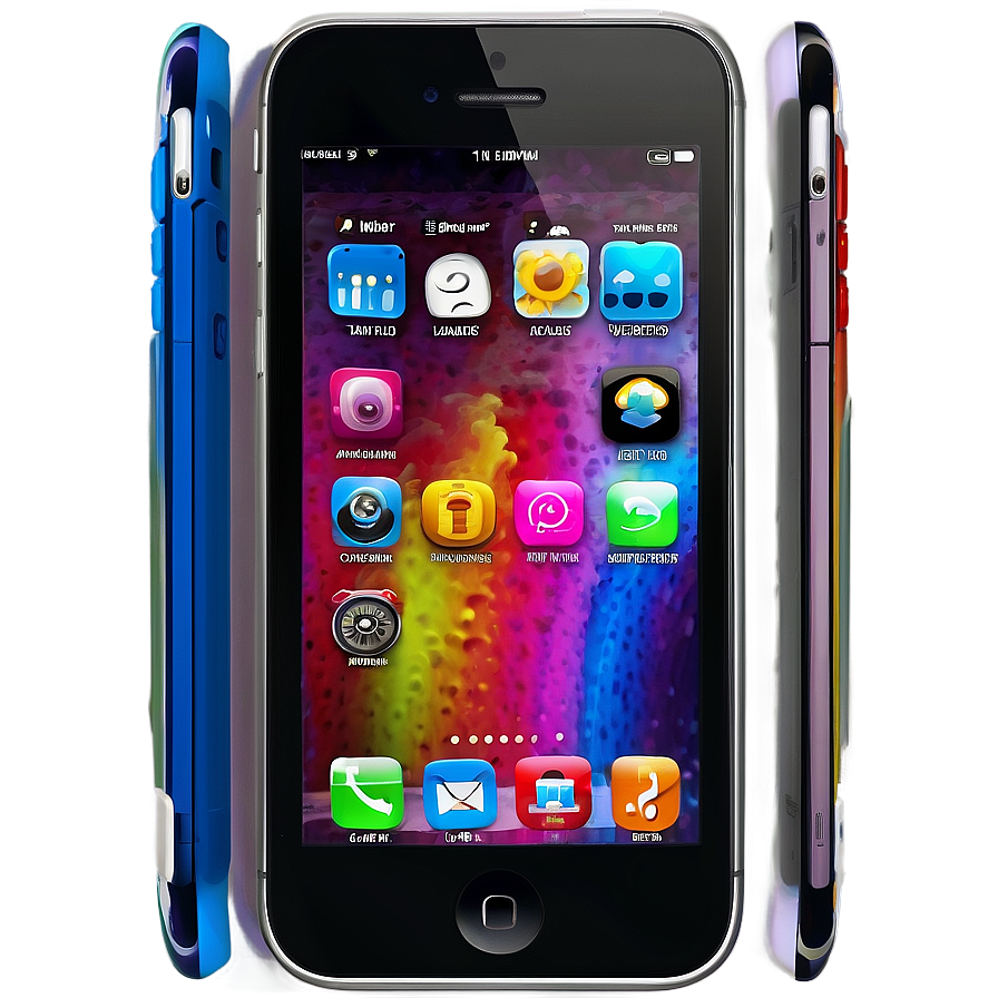 Iphone With Dynamic Wallpaper Png 05062024