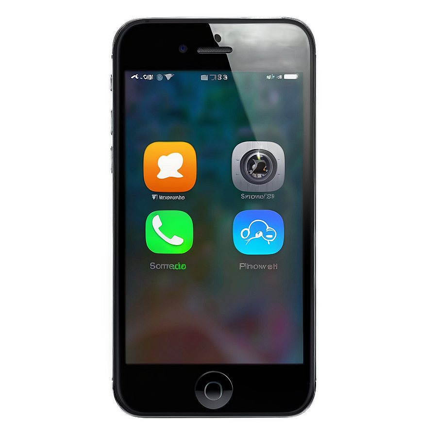 Iphone With Siri Activation Png Tnv