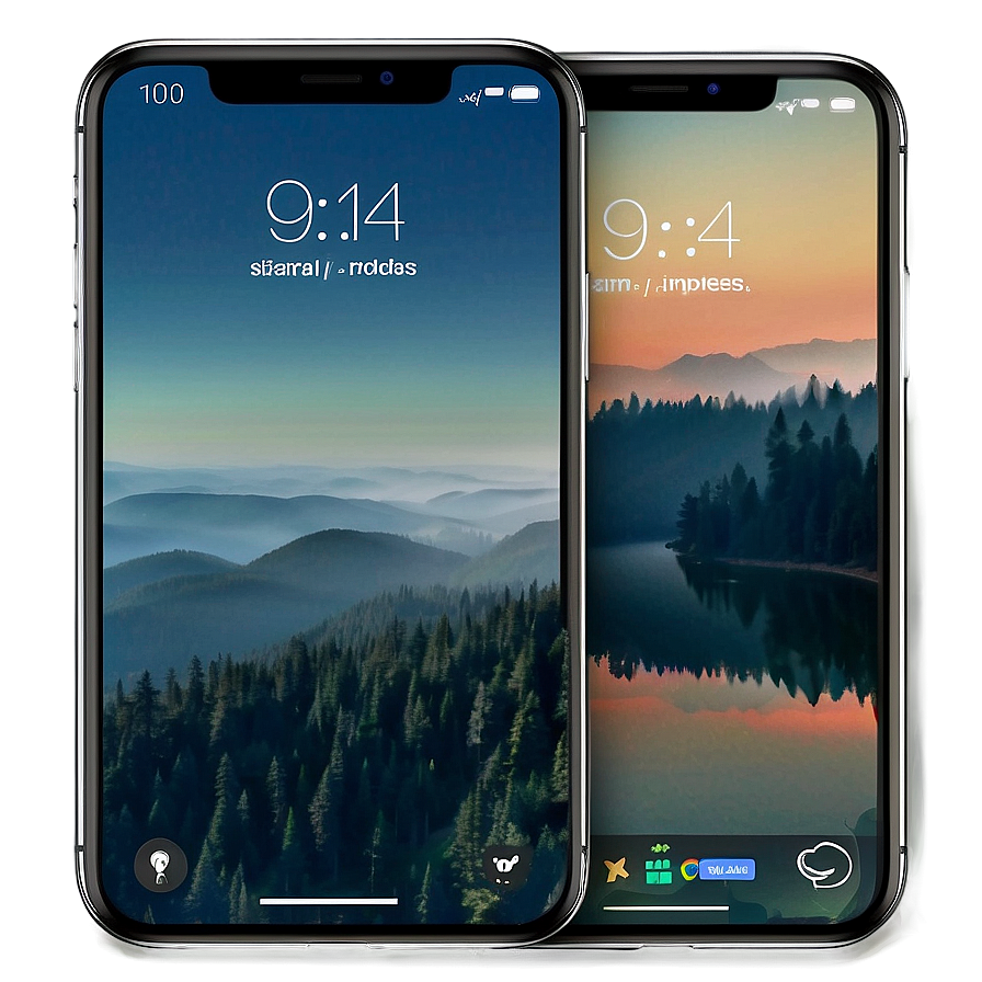 iPhone X Design PNG kcu93 PNG with transparent background