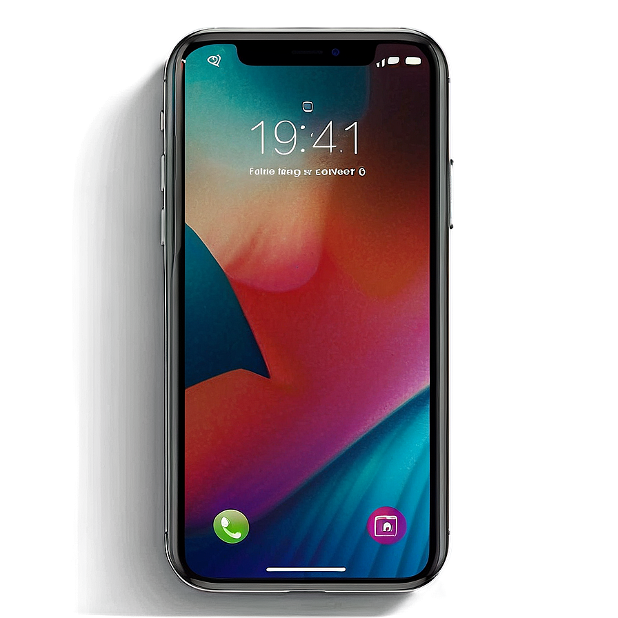 Iphone X Mockup With Shadow Png 63