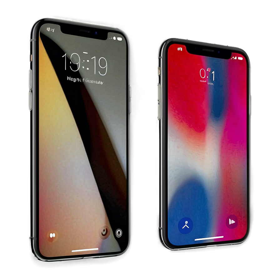 iPhone X Size Comparison PNG 50 PNG with transparent background