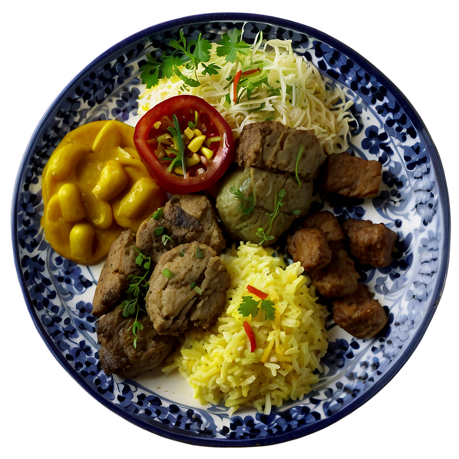 Iraqi Cuisine Dishes PNG 06242024 PNG with transparent background