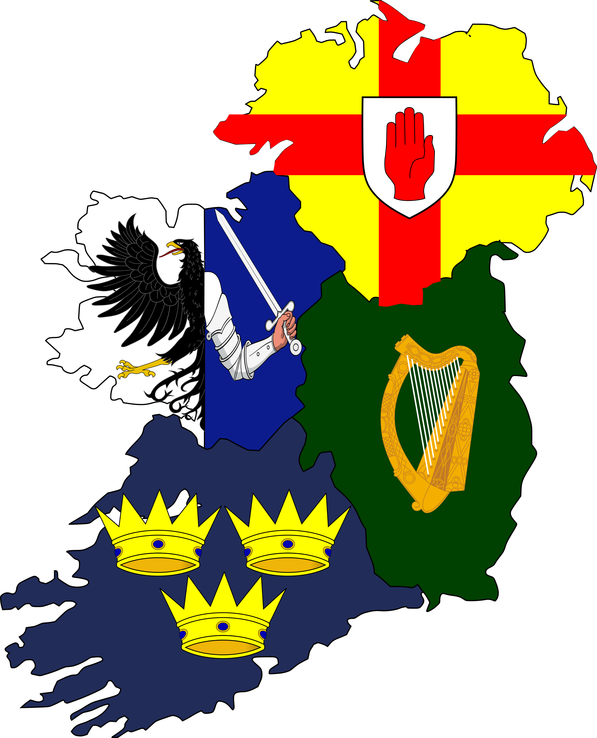 Provinces Of Ireland Flags, HD Png Download PNG with transparent background