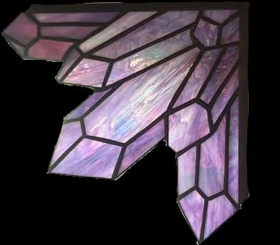 Iridescent Crystal Cluster Illustration PNG with transparent background