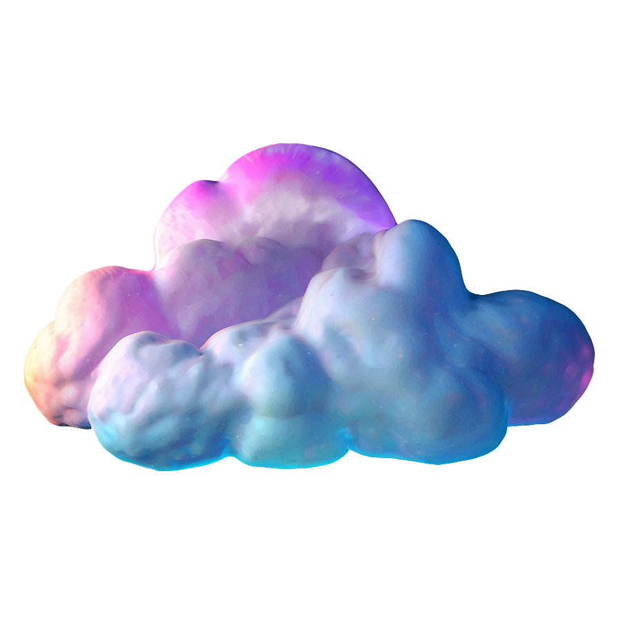 Iridescent Dream Cloud Png 4