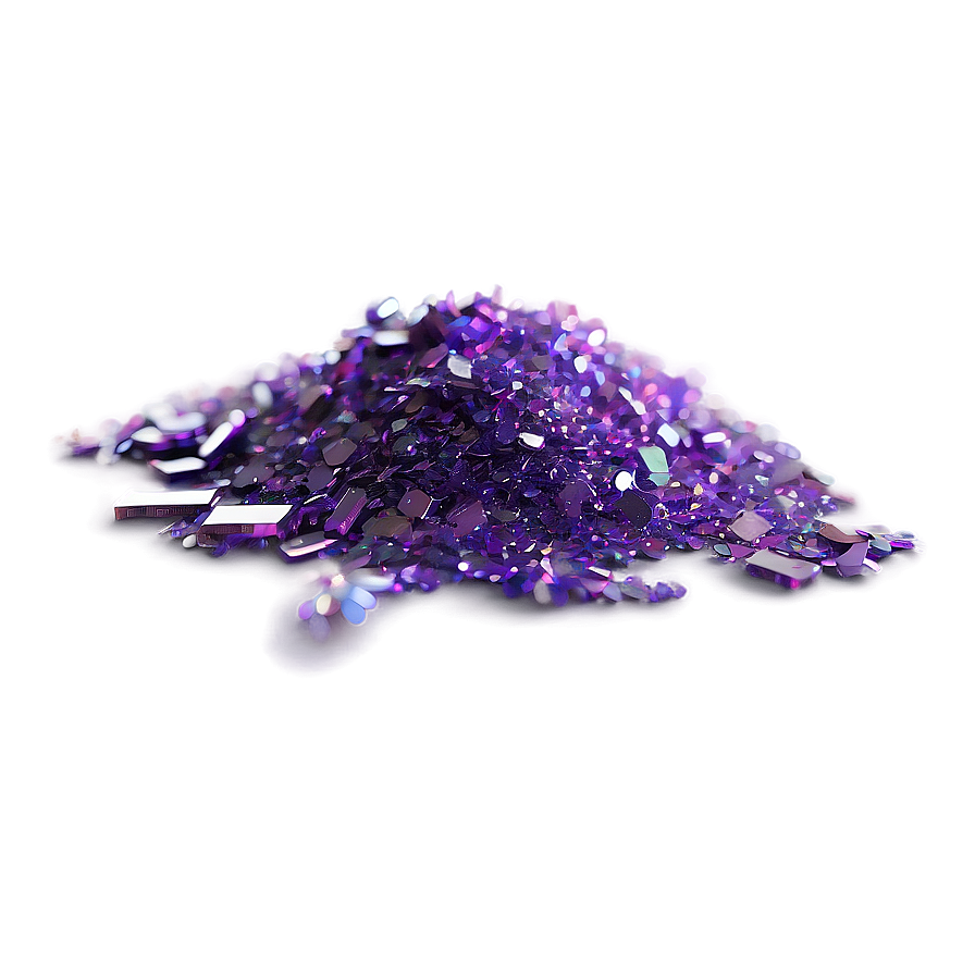 Iridescent Purple Glitter Png Cbt