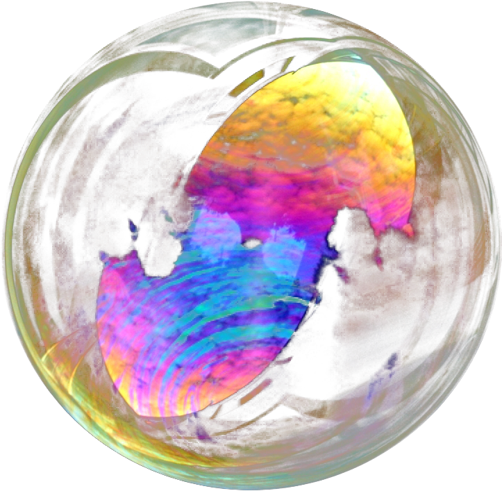 Iridescent Soap Bubble Texture