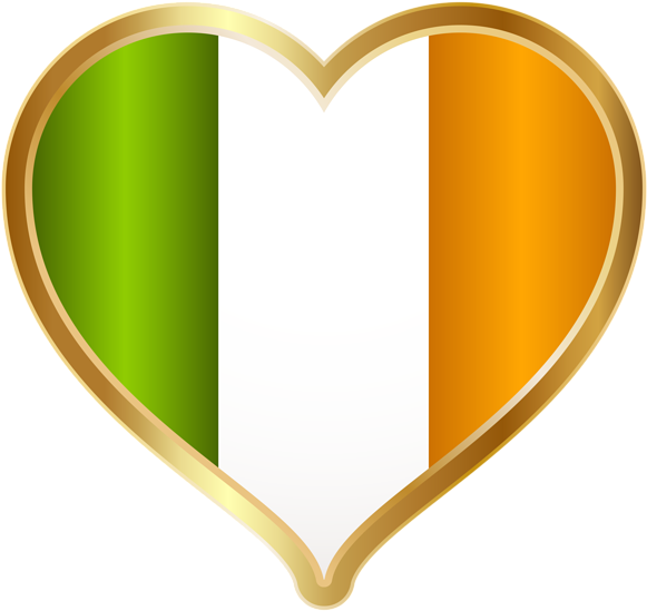 Saint Patrick's Day Heart, HD Png Download PNG with transparent background
