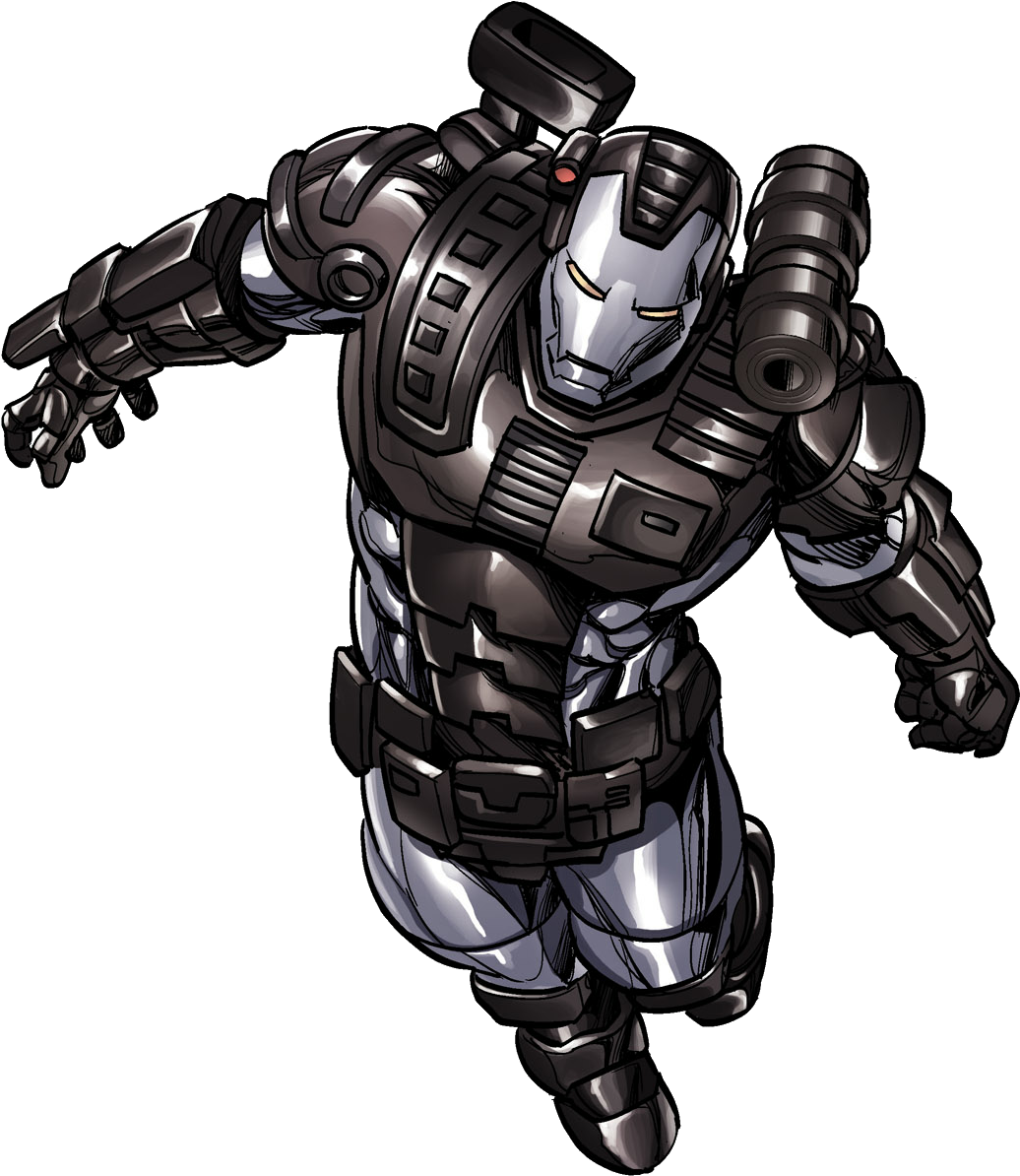 Marvel War Machine Cartoon, HD Png Download PNG with transparent background