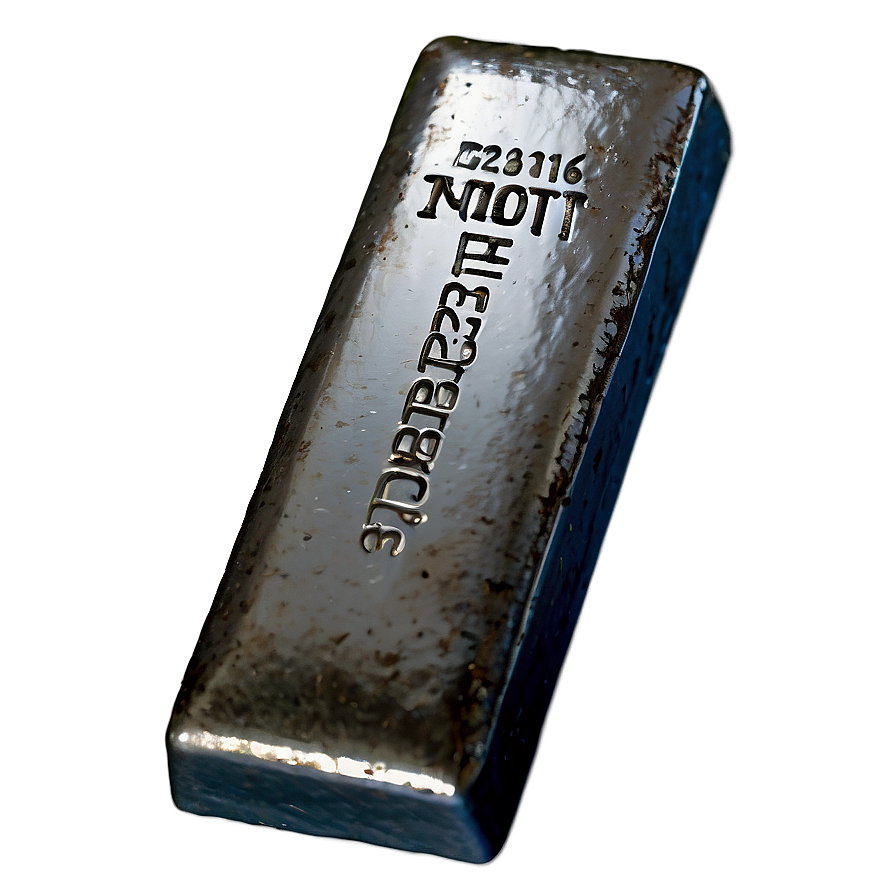 Iron Ingot In Natural Light Png Ajs48