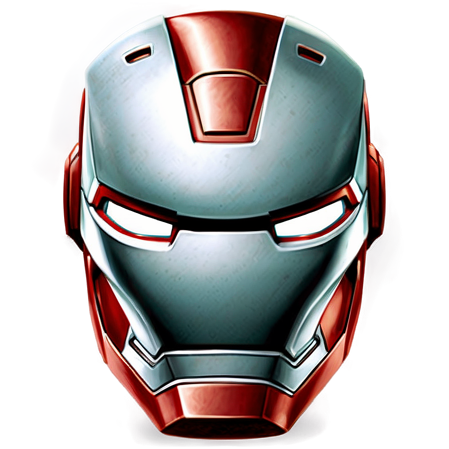 Iron Man Helmet Close-up Png 06122024