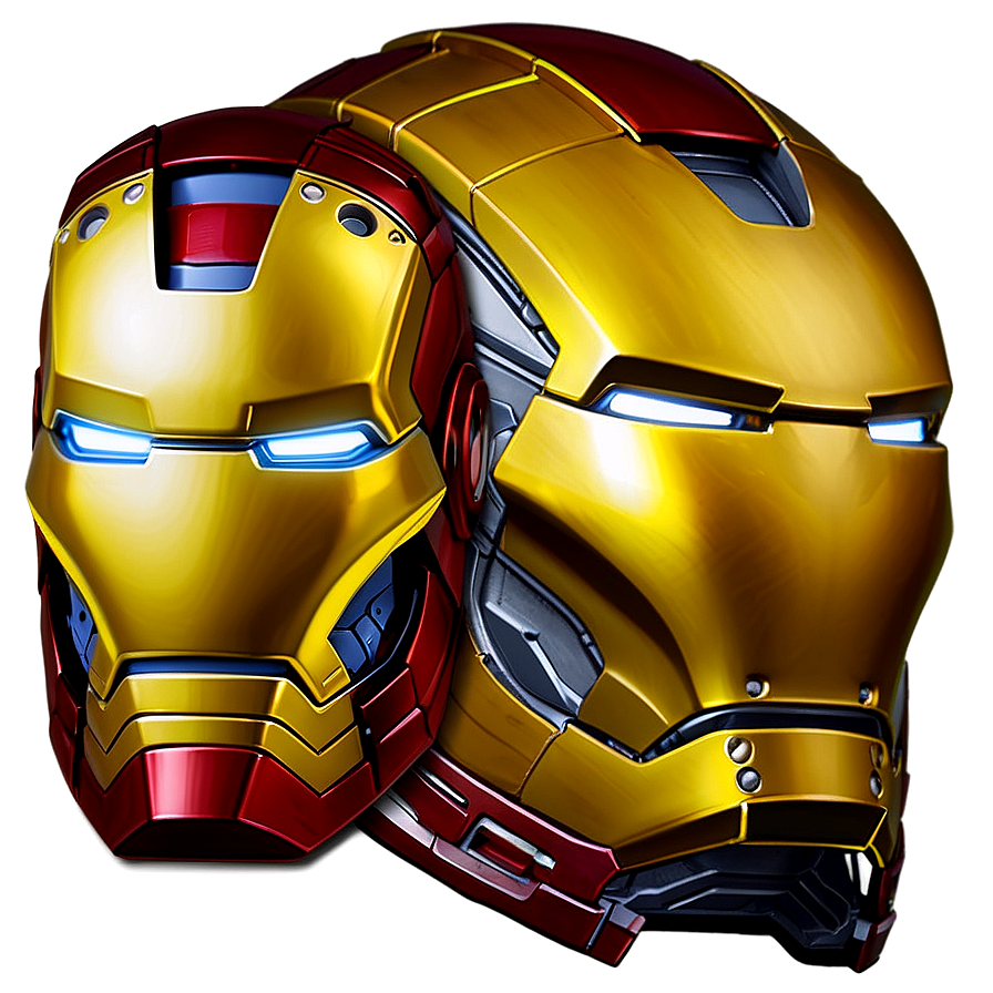 Iron Man Helmet Unmasked Version Png Xho12