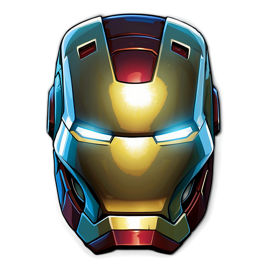 Iron Man Helmet Vector Png 28