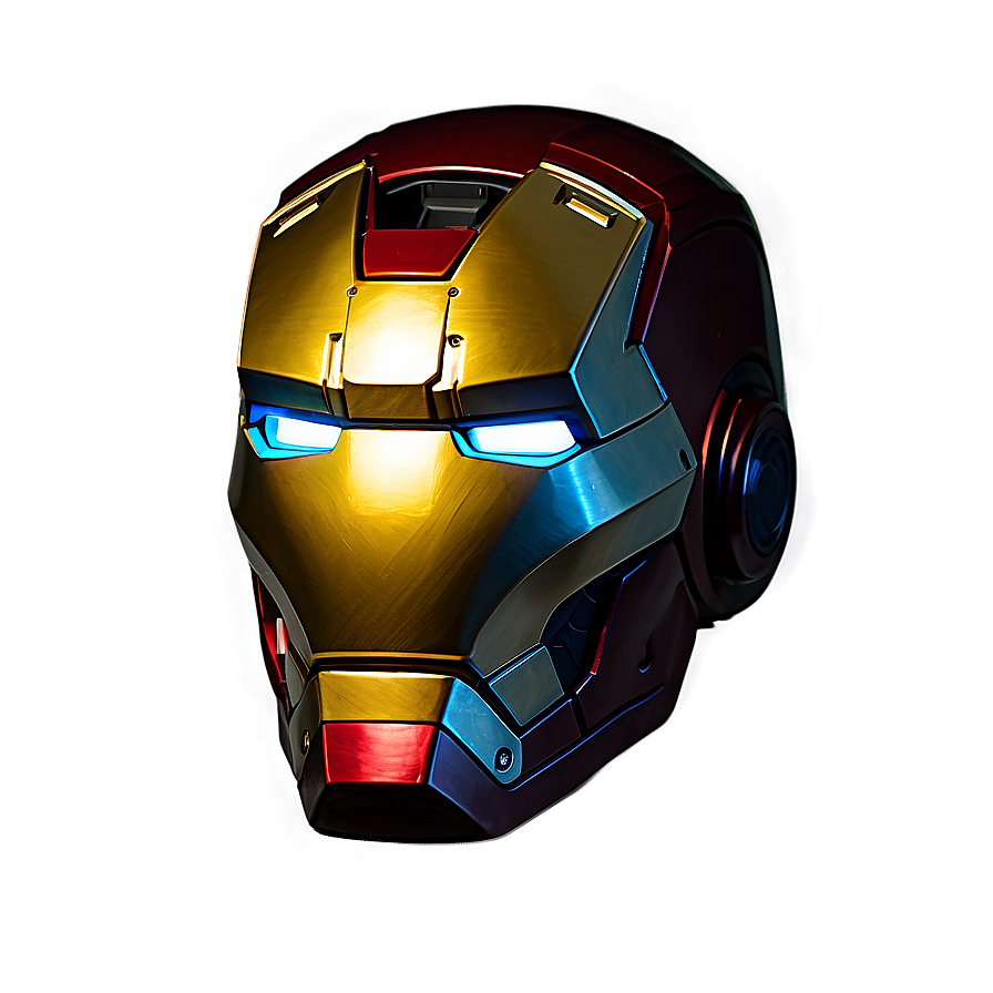 Iron Man Helmet With Led Lights Png Ttg