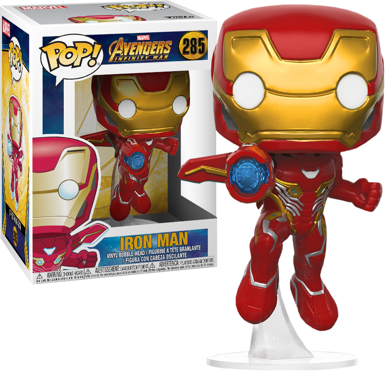 Infinity War - Funko Pop Marvel Iron Man, HD Png Download PNG with transparent background