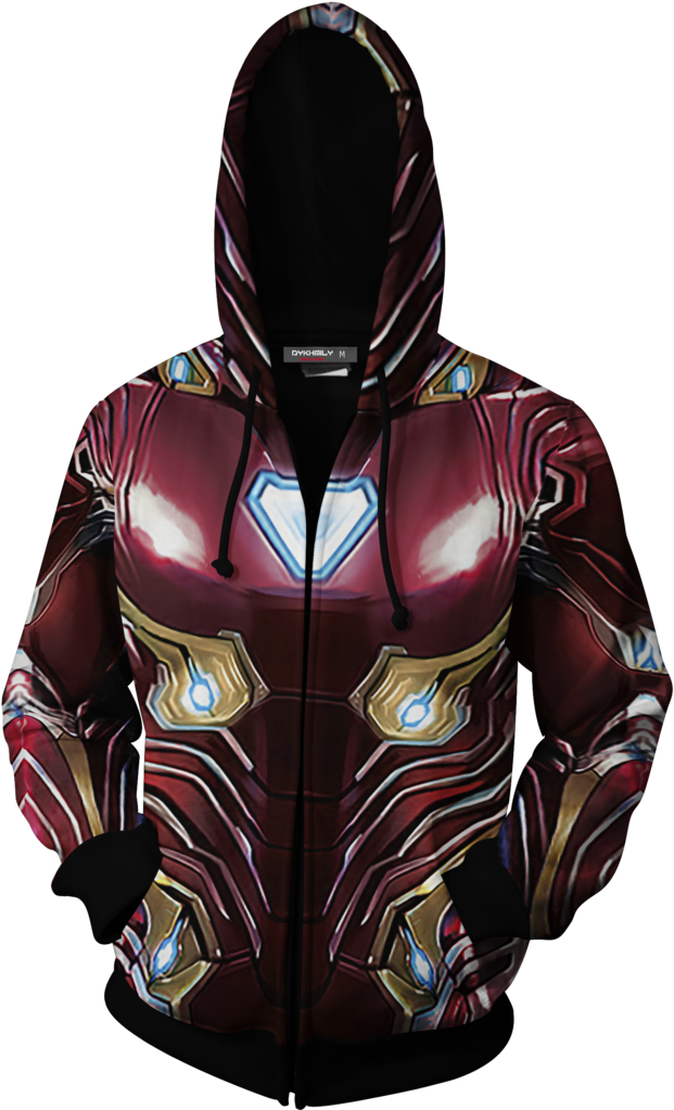 Iron Man Suit Png - Avengers Endgame Iron Man Jacket, Transparent Png PNG with transparent background