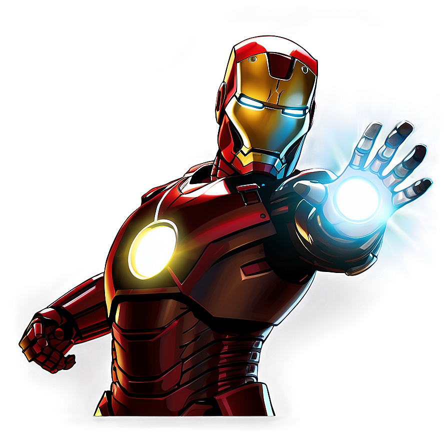 Iron Man Reactor Light Effect Png 68