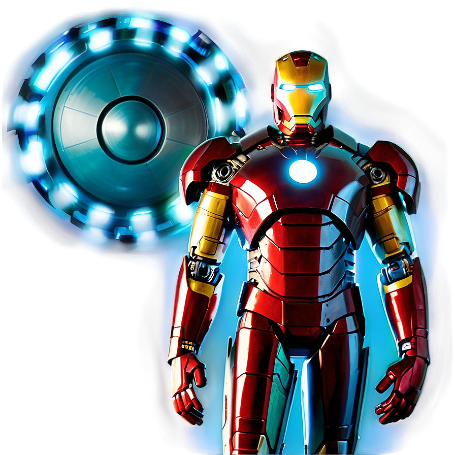 Iron Man Reactor Stark Tech Png Jna