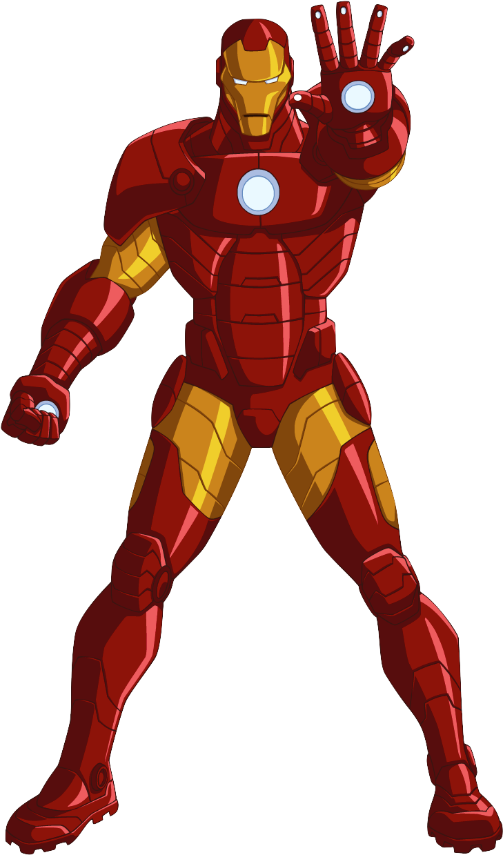 Iron Manin Action Pose