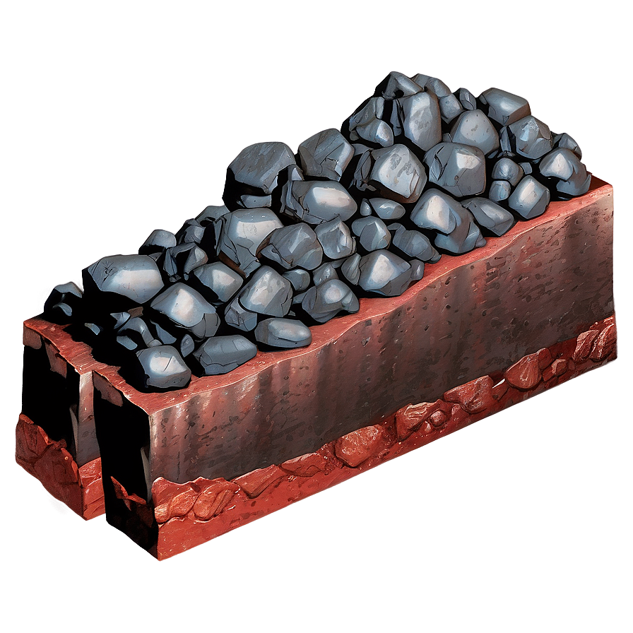 Iron Ore Deposit Illustration PNG 06212024 PNG image with a transparent background, free high-resolution download