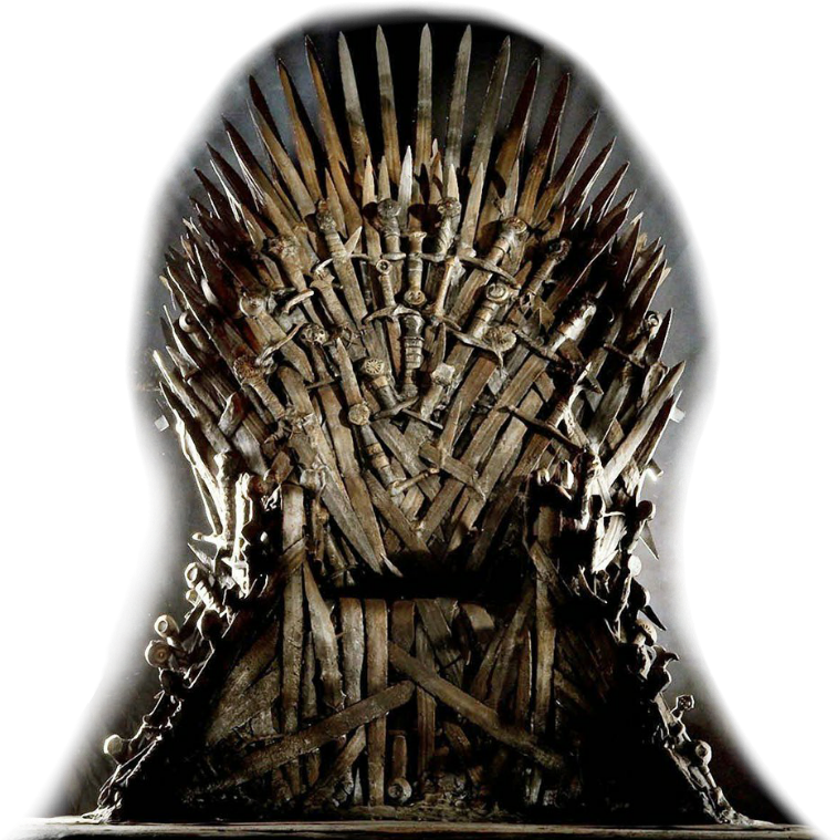 Got7 Got Gameofthrones Sticker Throne King Queen Kingsl - Game Of Thrones Iron Thrones Png PNG with transparent background