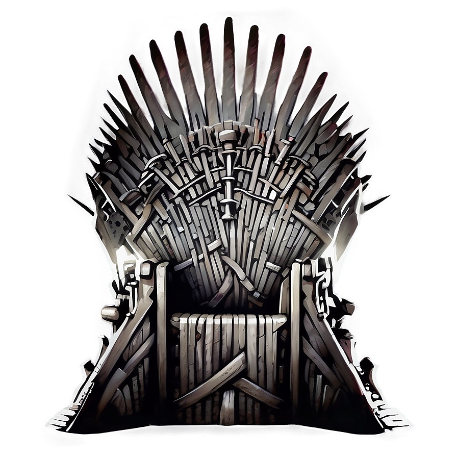 Iron Throne Illustration Png 68