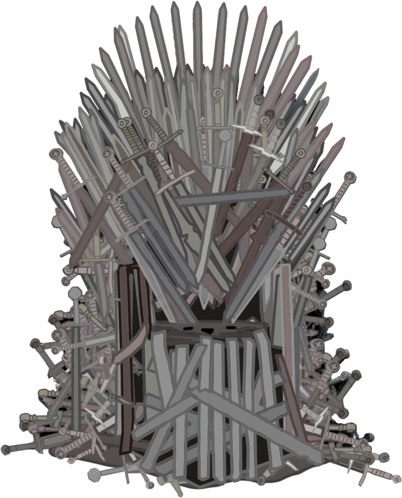 Graphic Free Library Collection Iron High Quality Free - Game Of Thrones Iron Throne Drawing PNG with transparent background